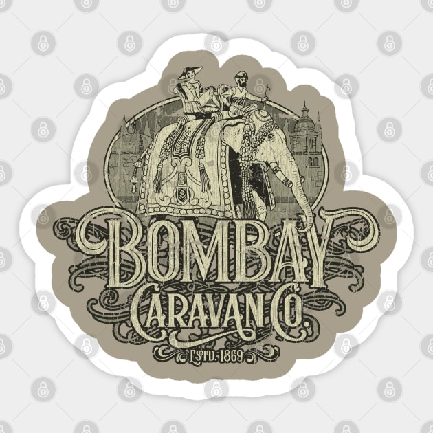 Bombay Caravan Co. Sticker by JCD666